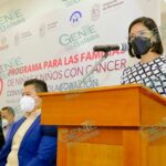 Familias de niñas y niños con cáncer, recibirán 4 mil pesos mensuales: Carolina Rangel