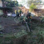 Militares continúan con acciones de labor social en Chinicuila