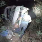 Mueren dos maestros en accidente en la autopista siglo XXI