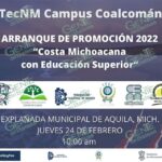 Planea Tec Coalcomán arranque de promoción en Aquila