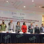 Gobernador de Michoacán instala Comité Interinstitucional para atender el desplazamiento forzado