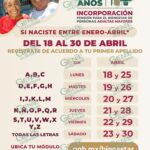 El 18 de abril inicia incorporación a pensión para el bienestar de las personas adultas mayores