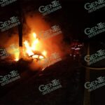 Eran funcionarios de la FGE los dos calcinados en volcadura de auto
