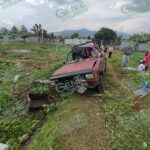 Volcadura de camioneta deja 4 lesionados en Morelia