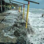 Nuevamente “Mar de Fondo” causa severos daños a enramaderos de LC