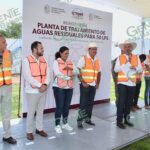 Arranca Bedolla trabajos en planta tratadora de aguas residuales de Gabriel Zamora