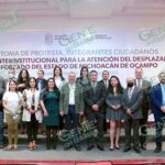 Suman esfuerzos Gobierno de Michoacán y sociedad civil en combate al desplazamiento forzado