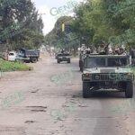 Llegan a Uruapan más de 300 elementos de la Sedena, para reforzar estrategia de seguridad