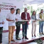 Inaugura Bedolla obra pública en Peribán