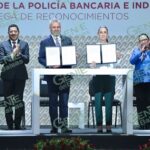 Bedolla y Sheinbaum firman convenio para fortalecer a la Policía Auxiliar de Michoacán