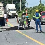 Restablece Ternium paso en grietas del aproche del Puente Coahuayana