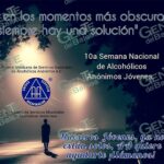 Anuncia AA Semana Nacional de Alcohólicos Anónimos para Jóvenes
