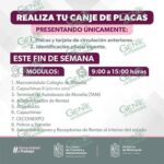 Este fin de semana, abrirán módulos para trámites de placas: SFA
