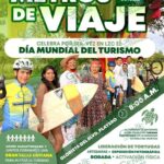 Mañana “Metros de viaje” en el boulevard playero de esta ciudad