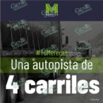 Van 110 accidentes en la Autopista Siglo XXI, en lo que va del 2022