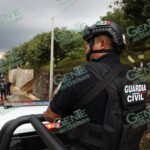 Guardia Civil asegura presunto agresor de una mujer, en Apatzingán