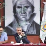 Gobiernos de Michoacán y Pátzcuaro acuerdan agenda conjunta para reconstruir el mercado municipal