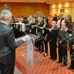 Bedolla toma protesta a Consejo Directivo del Colegio de Arquitectos 2023-2024