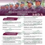Busca Sistema Penitenciario personal de custodia para Morelia y Sahuayo