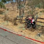Muere conductor de motocicleta en la carretera Arteaga-LC