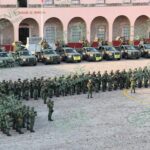 Arriban a Morelia más de 300 elementos del Ejército mexicano