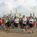 Marina lleva a cabo caminata familiar en las instalaciones de la Décima Cuarta Zona Naval