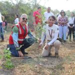 Participativa campaña de reforestación de la ASIPONA-LC