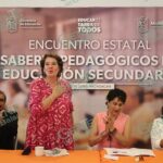 SEP y SEE fortalecen el nivel secundaria con encuentro pedagógico