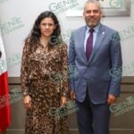 Bedolla y Segob revisan avances de reconstrucción de escuelas afectadas por sismo