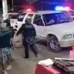 Por detención de su padre, sujeto agrede a machetazos a policías de LC