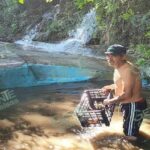 Resurgen Los Chorros en el acceso al pueblo de Aquila; limpian pilas