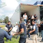 Recauda Fiscalía General 7 toneladas de víveres para las personas damnificadas de Guerrero por el huracán Otis