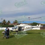 SSP traslada vía aérea a adulta mayor con complicaciones de salud