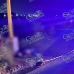 Muere motociclista al chocar contra un poste de CFE