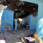 CJNG quema casa de la Encargatura comunal de la Cofradía, en Aquila