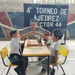 Con gran aceptación, realiza el Sector 44 cuarto torneo de ajedrez
