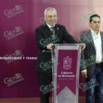 Presenta Bedolla proyecto de nuevo distribuidor vial en mercado de abastos
