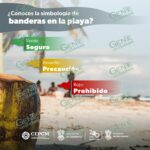 Conoce qué significan los colores de las banderas en las playas