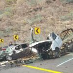 Choque de frente entre dos vehículos, deja 2 muertos en la Siglo XXI