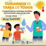 Por calor, SEE monitorea 10 municipios para prevenir afectaciones a estudiantes