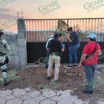 En Angamacutiro, catea FGE inmueble y asegura sustancias ilícitas