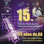 Presentará AA su Semana Nacional de Información a la Radio 2024 en LC
