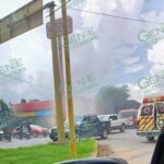 Atacan Oxxos con bombas molotov, queman también otros vehículos