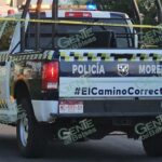 Ataque a balazos en Morelia a conductor de un automóvil