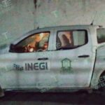 Realizan investigación sobre paradero de camioneta robada al INEGI