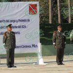 Hoy, el General Apolinar Gallegos Vargas, asume comandancia de Guarnición Militar