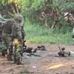 Estallido de un explosivo, dejó dos soldados muertos