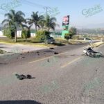 Motociclista fallece al chocar con una camioneta en la Morelia-Charo