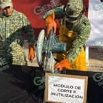 Arrancó canje de armas en LC con destrucción de dos pistolas cortas