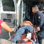 Ataque a balazos en Apatzingán, deja a tres hombres heridos